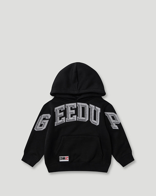 Team Logo 3D Hoodie Lil Don Black/Grey