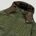 Team Logo Reversible Duck Down Jacket Khaki/Olive3