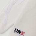 Waffle Signature Long Sleeve Tee – White/White3