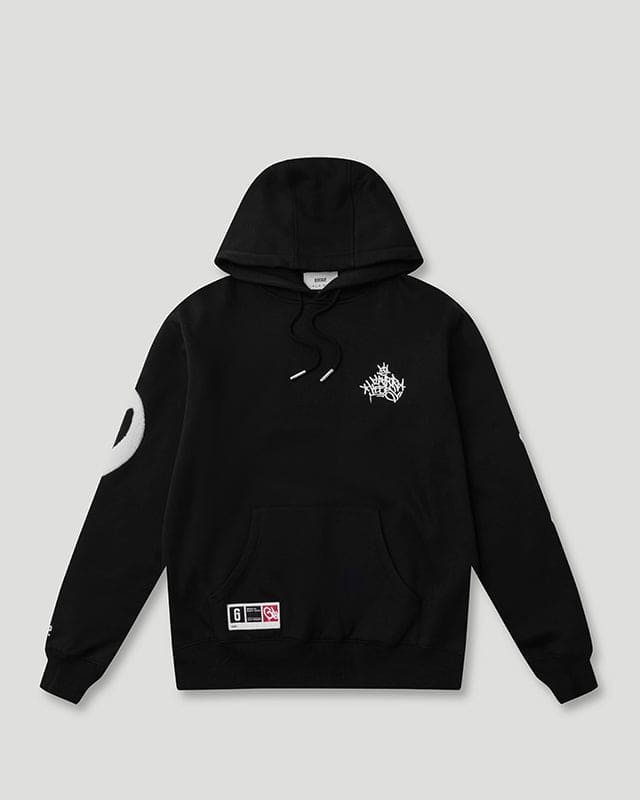 Wildstyle PFK O/S Hoodie Black/White