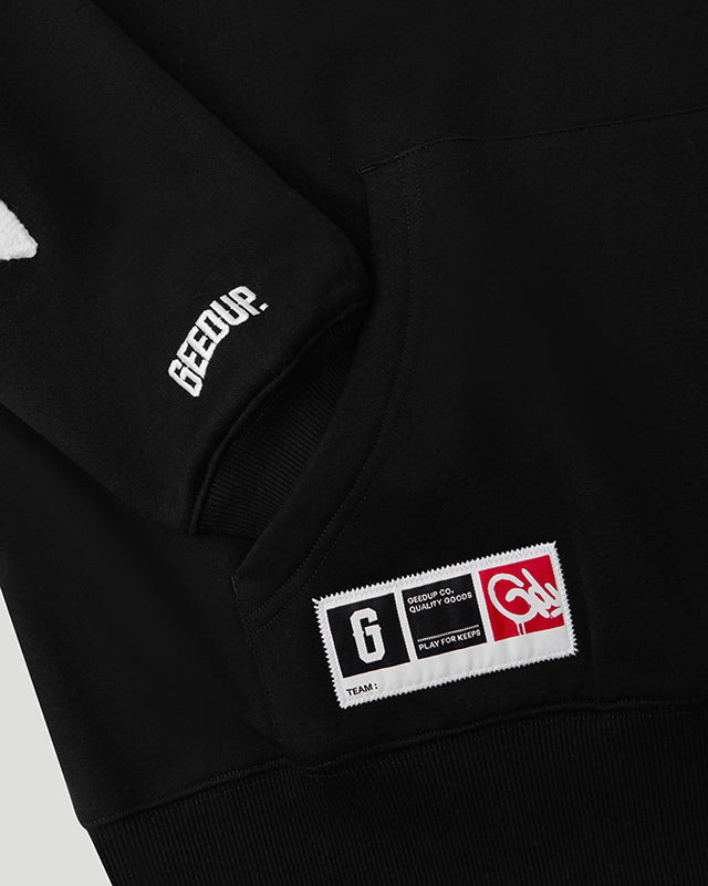Wildstyle PFK O/S Hoodie Black/White