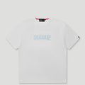 Always Neighbourhood Tee - White/Baby Blue2