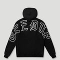 Ol' English Oversized Hoodie Black1