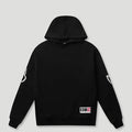 Ol' English Oversized Hoodie Black2
