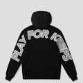 PLAY FOR KEEPS O/S Hoodie Black/Grey1