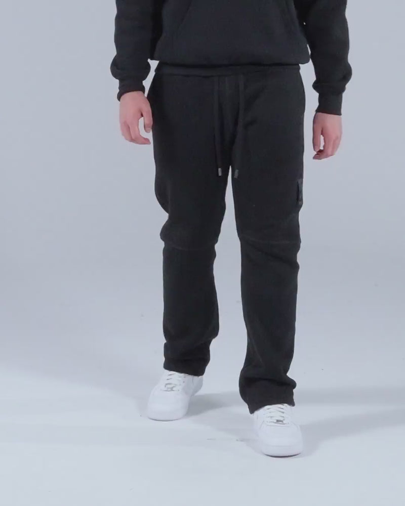 Generals Straight Leg Trackpants Jet Black