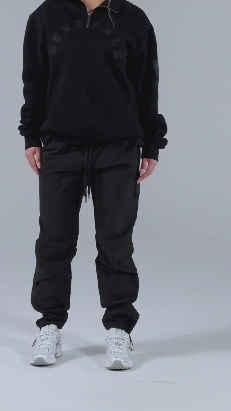 Generals Nylon Trackpants Jet Black