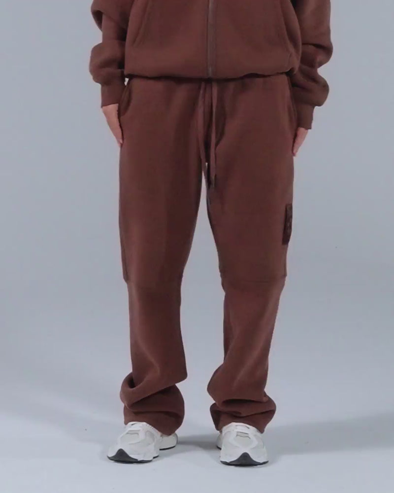 Generals Straight Leg Trackpants Chestnut