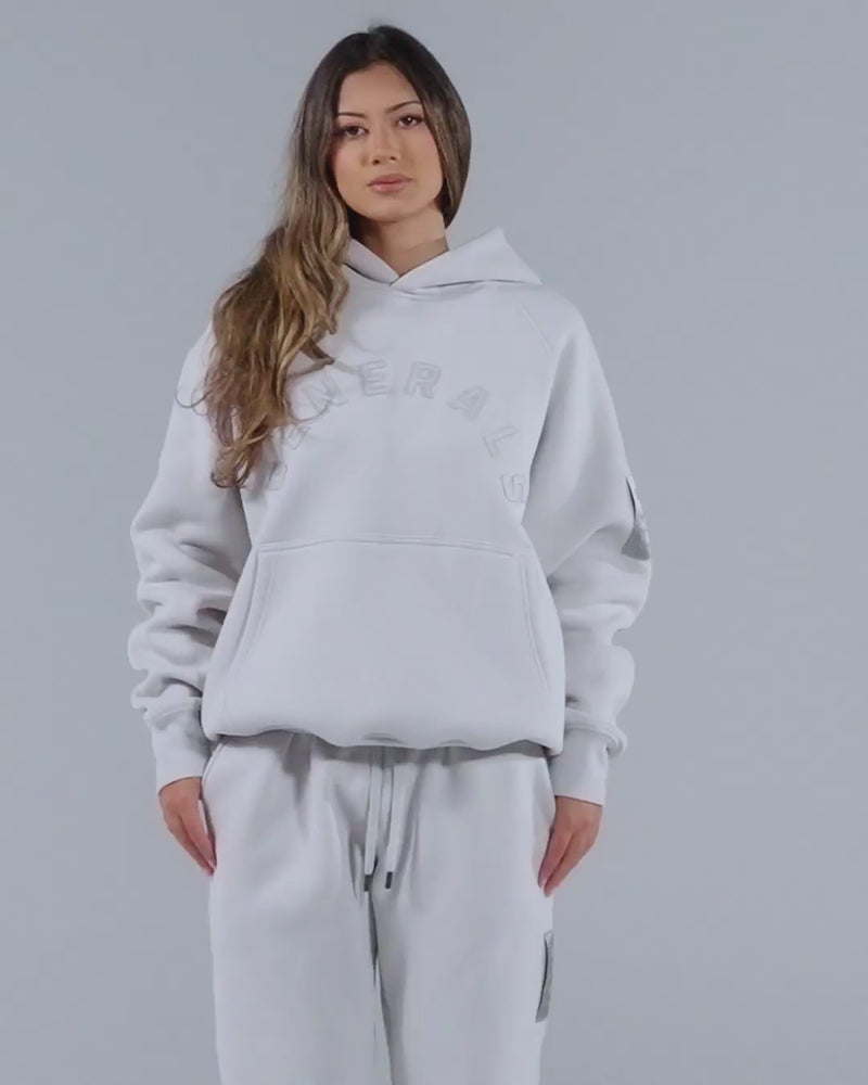 Generals Classic Fit Raglan Hoodie Nimbus Cloud