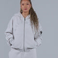 Generals Oversized Zip Hoodie Nimbus Cloud5