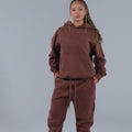 Generals Classic Fit Raglan Hoodie Chestnut4