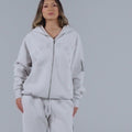 Generals Classic Fit Raglan Zip Hoodie Nimbus Cloud5