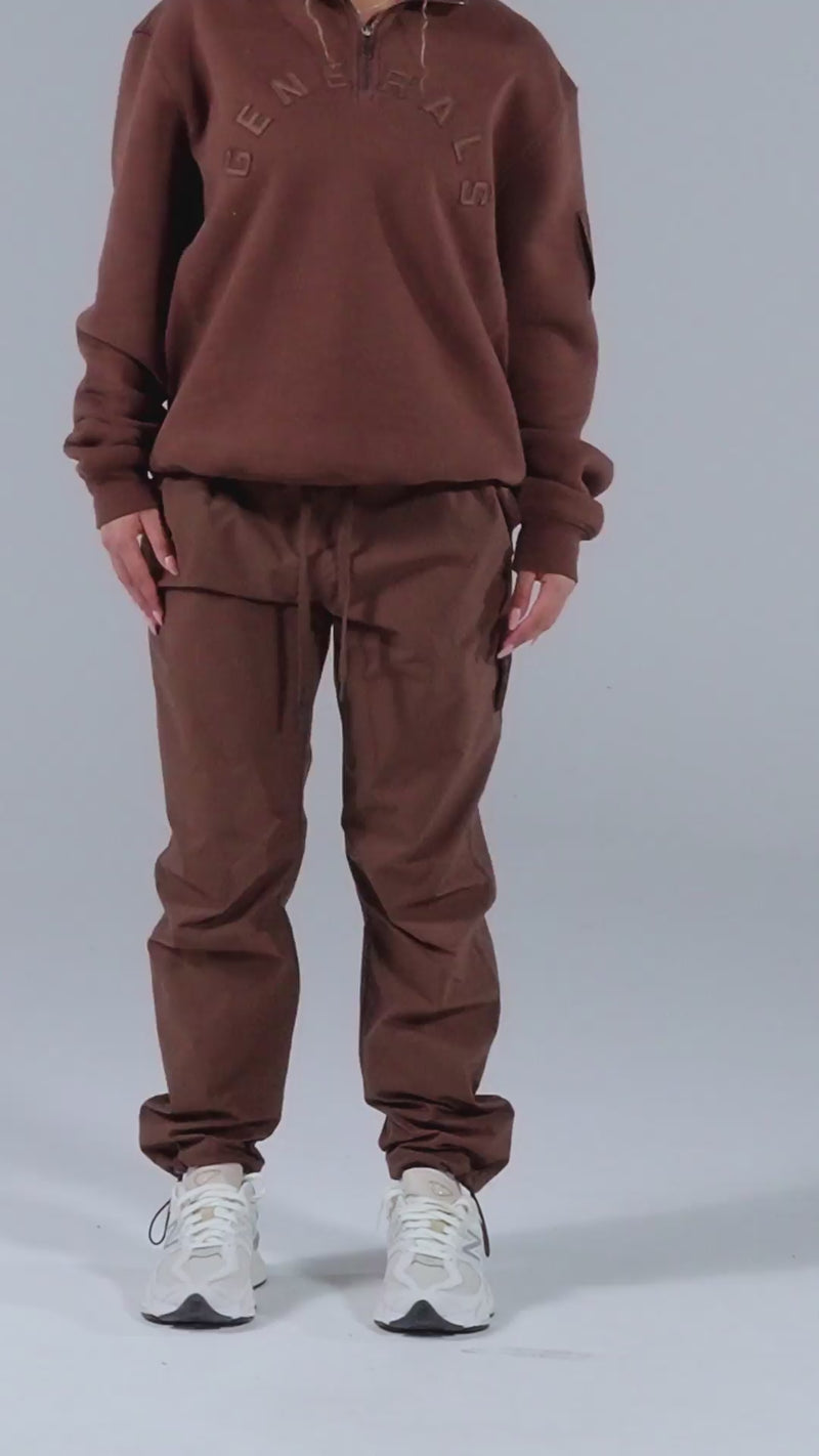 Generals Nylon Trackpants Chestnut