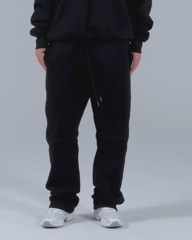 Generals Straight Leg Trackpants Jet Black