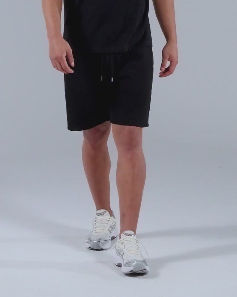 Generals 6 Inch Fleece Shorts Jet Black