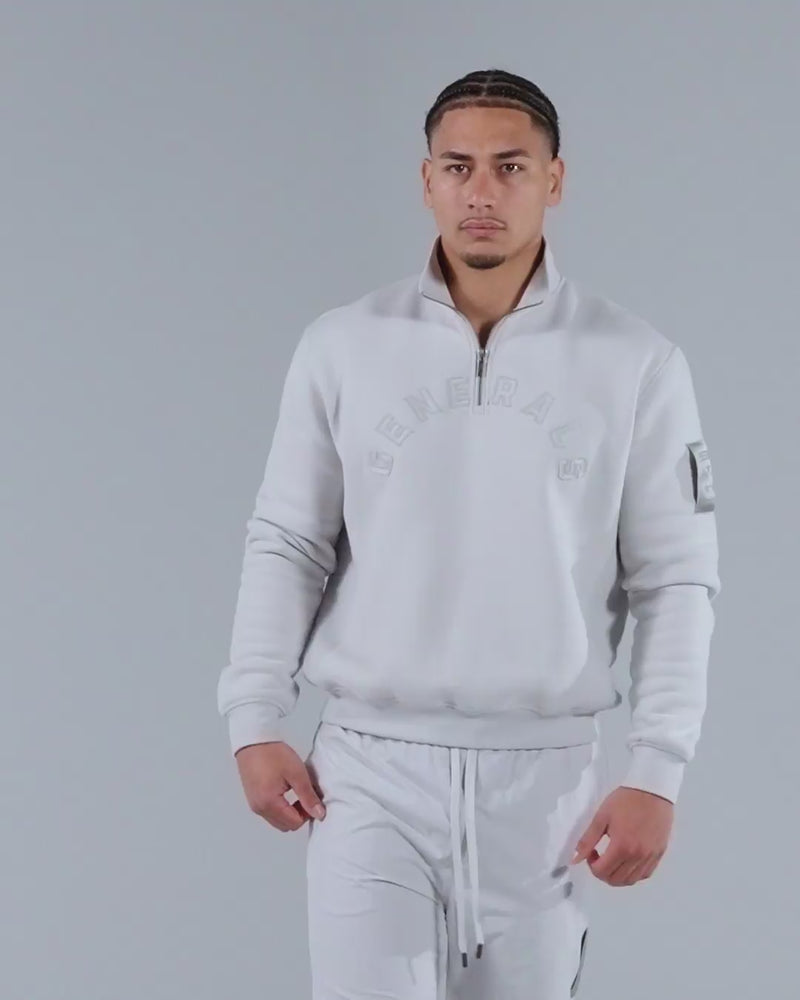 Generals Classic Qtr Zip Nimbus Cloud