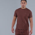 Generals Slim Fit Pique T-Shirt Chestnut3