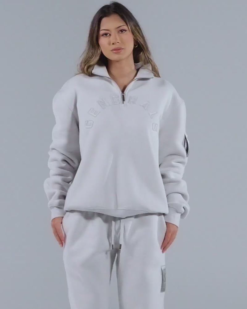 Generals Classic Qtr Zip Nimbus Cloud