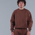Generals Oversized Crewneck Chestnut3