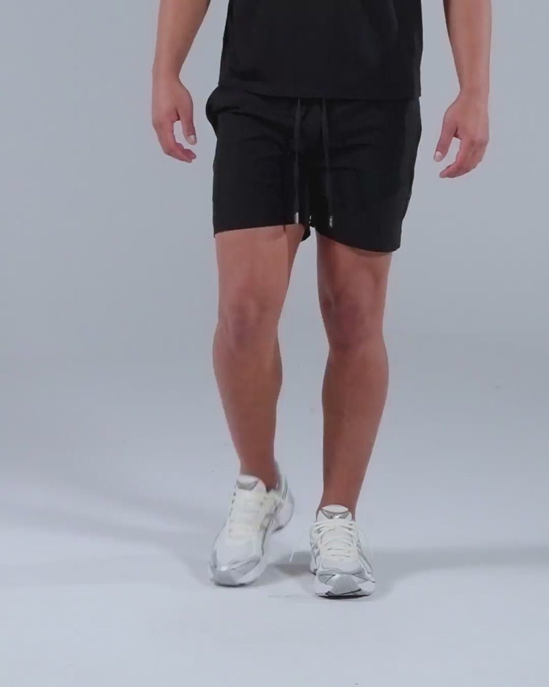 Generals 5 Inch Nylon Shorts Jet Black