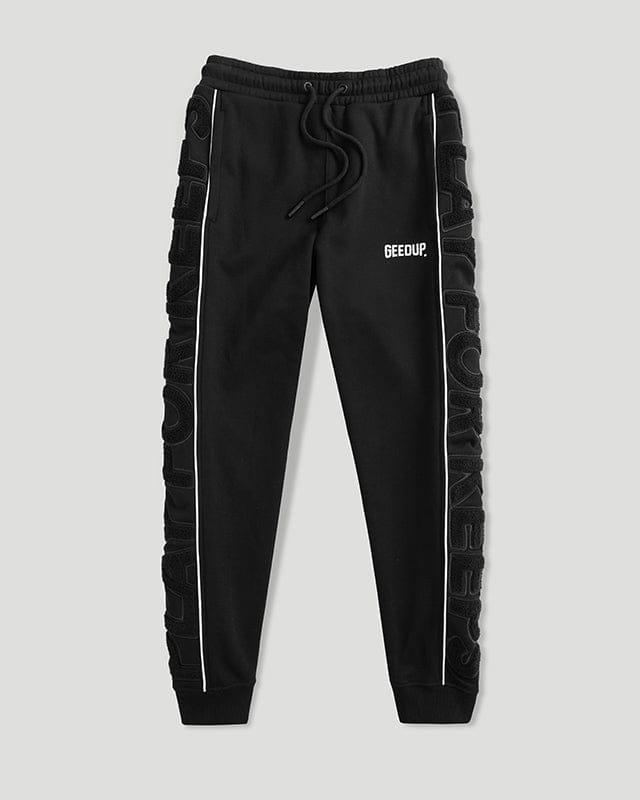 Play For Keeps Trackpants Black/White