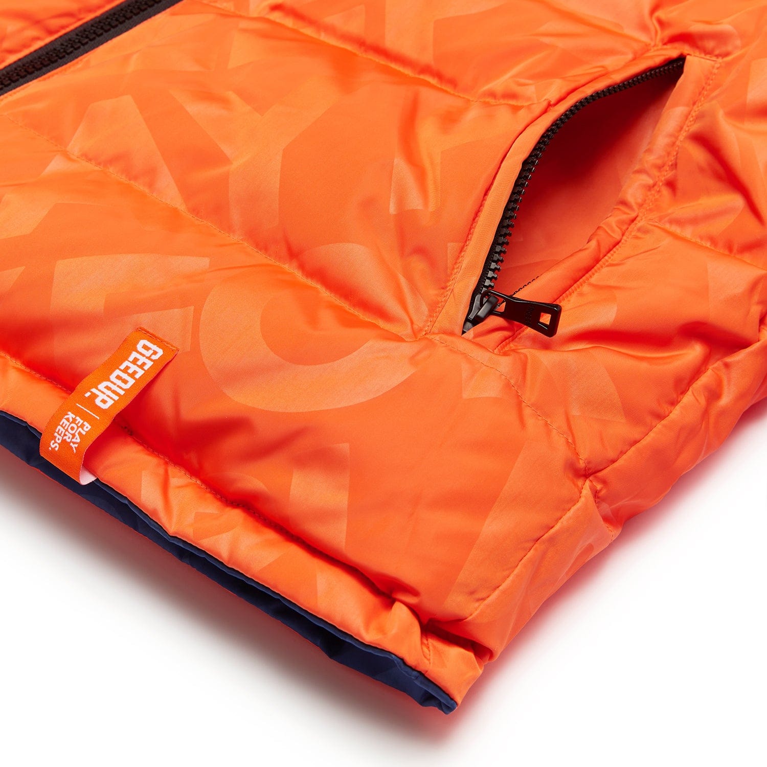 PFK Blue/Orange Reversible Duck Down Jacket
