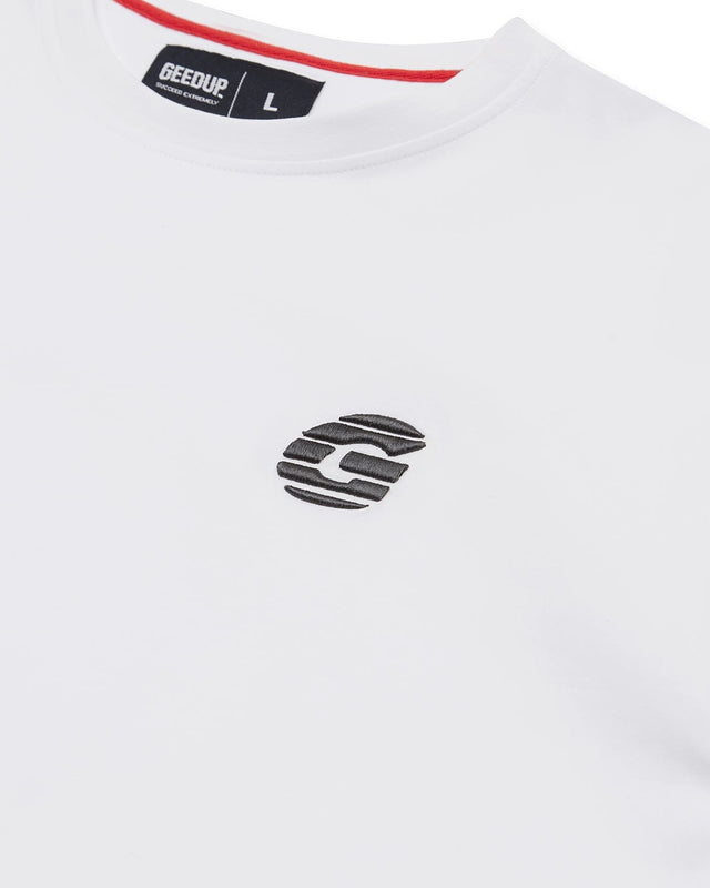 Sportsman G EMB Tee White