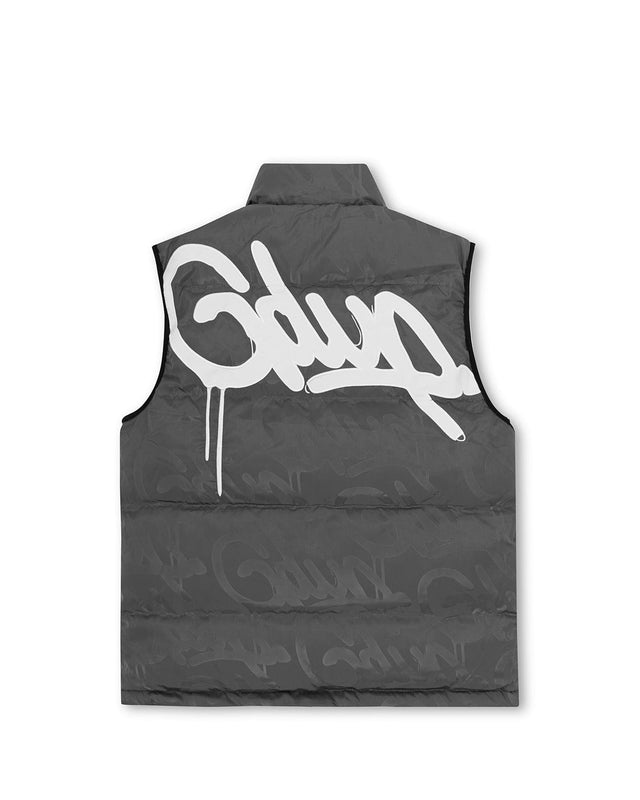Geedup Handstyle Reversible Vest Black/Grey