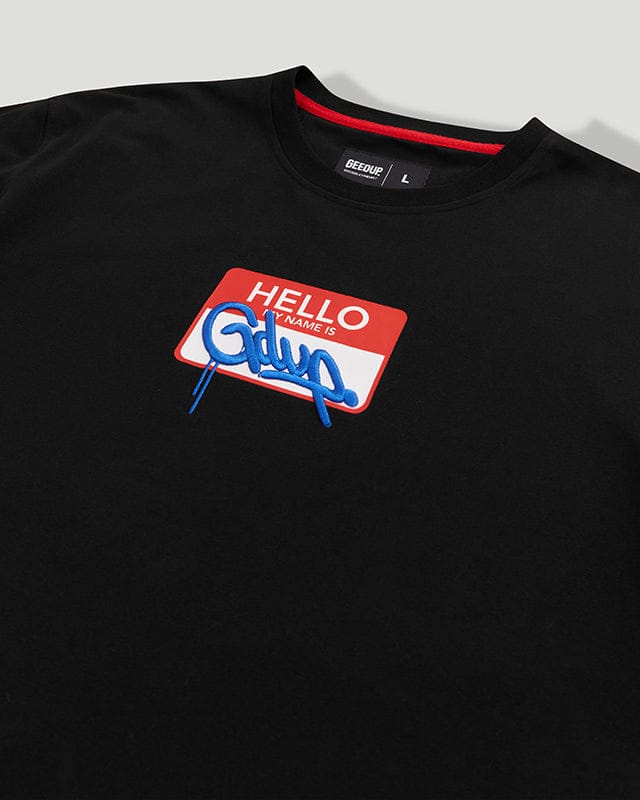 GDUP Sticker T-Shirt Black