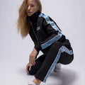 Core PFK Tracksuit Black/Blue (Full Set)9